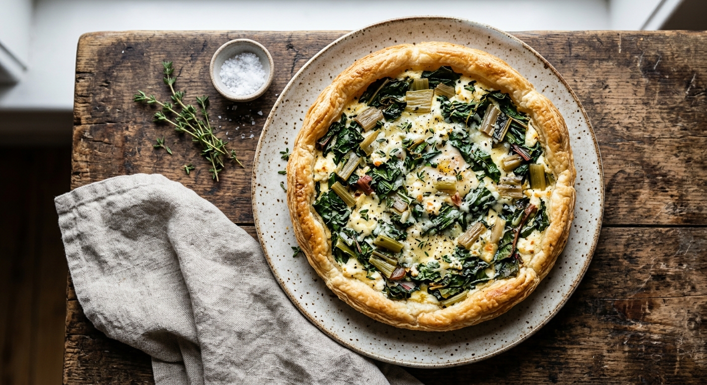 Chard & Ricotta Tart