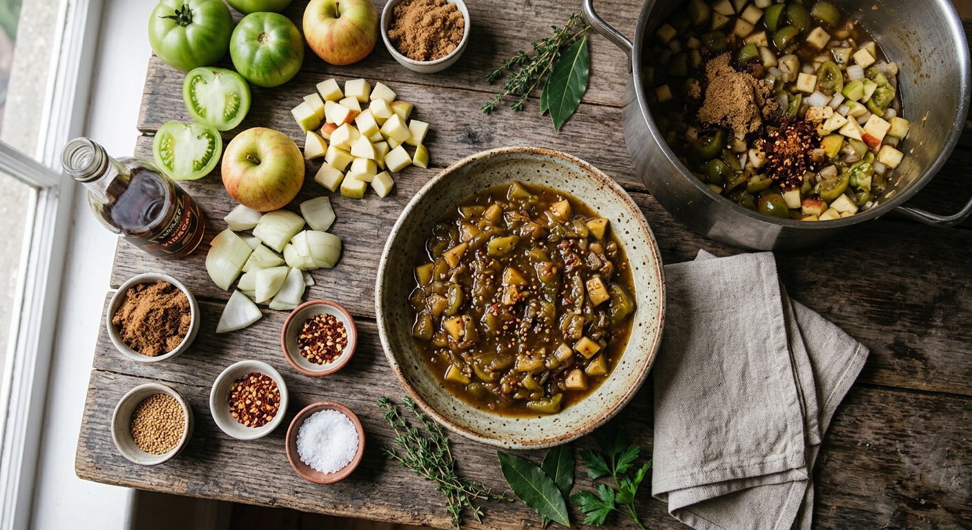 Green Tomato Chutney
