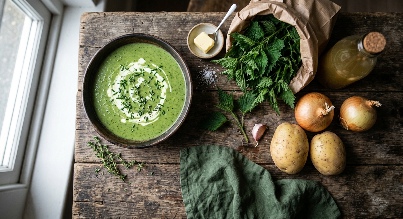 Nettle & Potato Soup