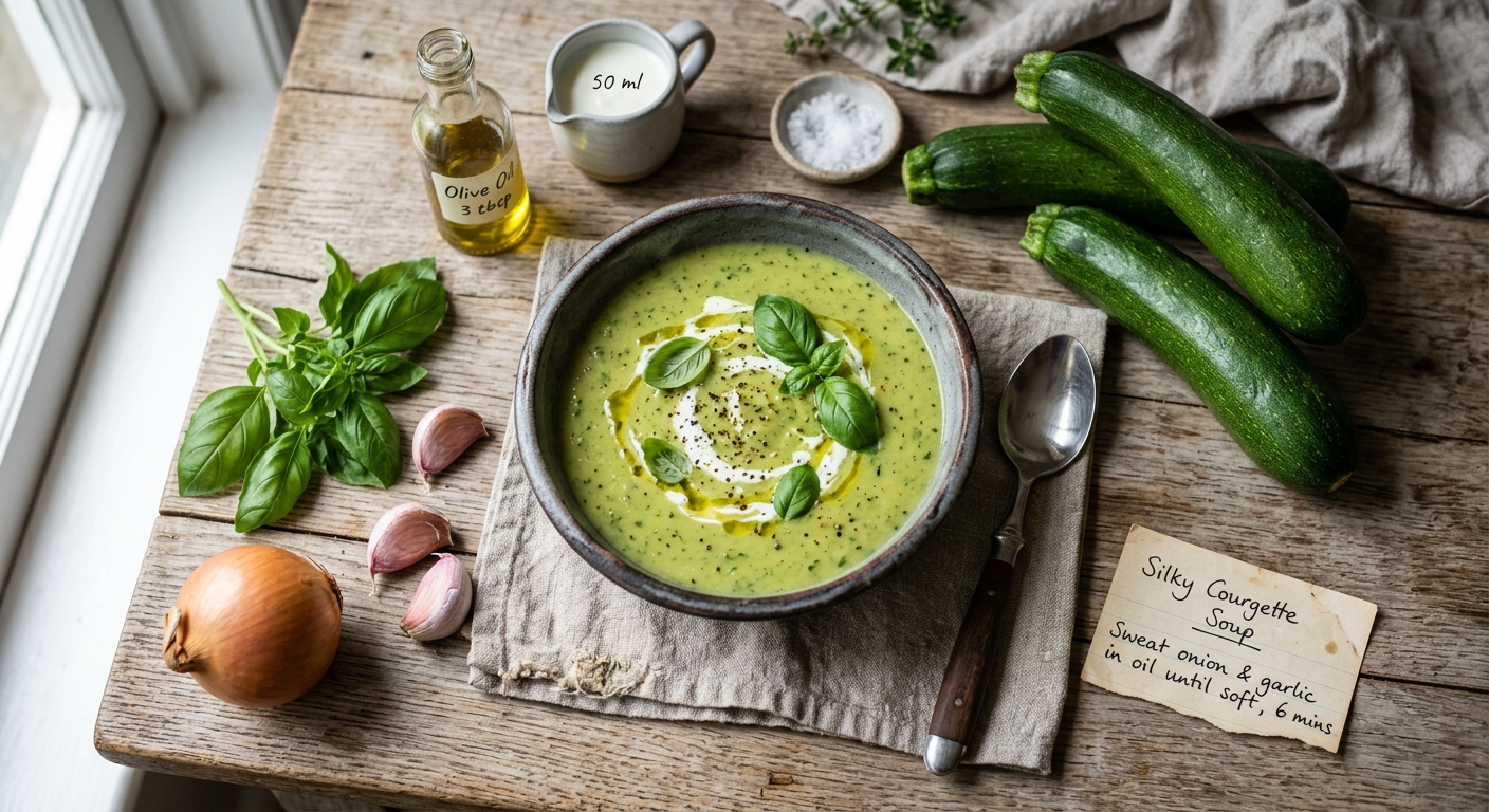 Silky Courgette Soup