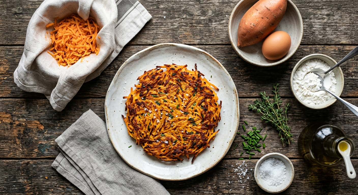 Sweet Potato Rösti